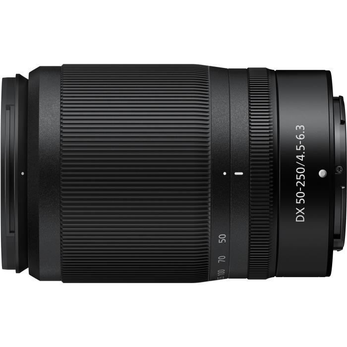 NIKON - Objectif NIKKOR Z DX 50-250mm f/4.5-6.3 VR - Zoom Téléobjectif compact - Rétractable - Réduction de vibration