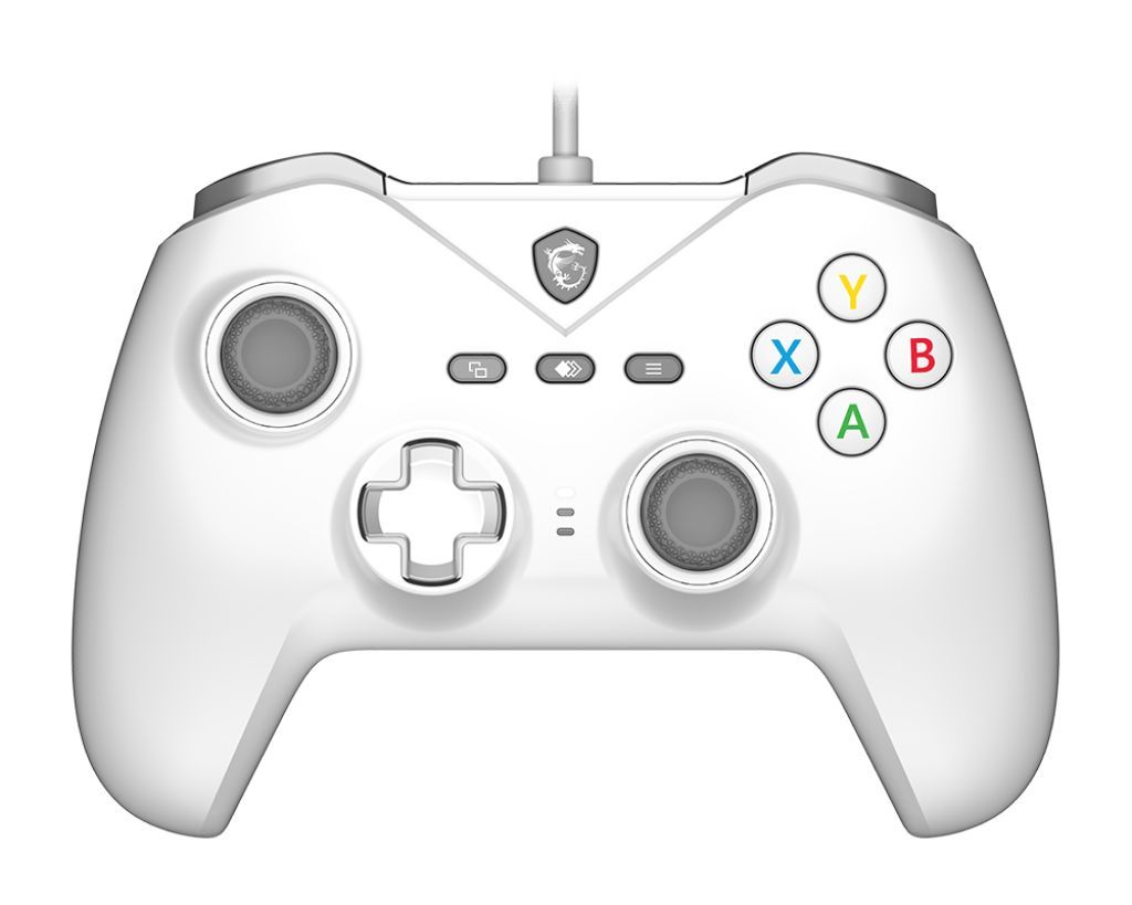 Manette de jeu MSI GC200 Filaire Blanc pour PC