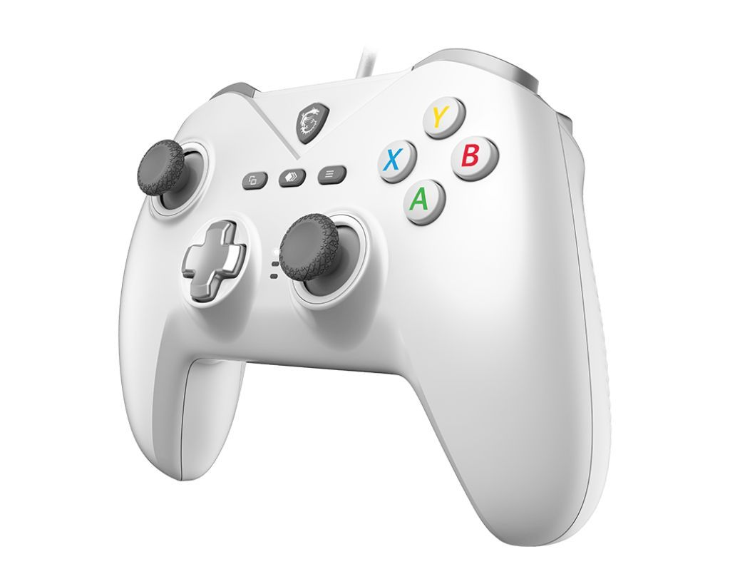 Image secondaire de Manette de jeu MSI GC200 Filaire Blanc pour PC