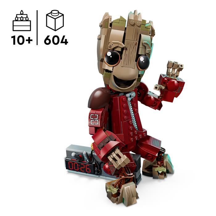 Image secondaire de Figurine Groot en Tenue de Ravageur - LEGO Marvel