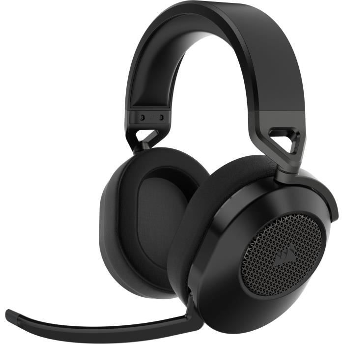 Cuffie da gioco wireless - CORSAIR - HS65 Wireless V2 - Carbonio