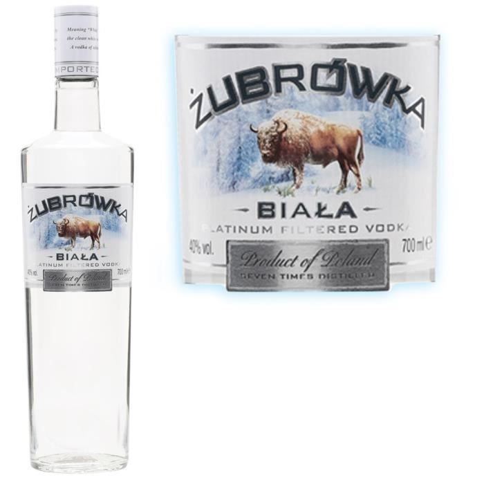Zubrowka biala Vodka 70cl