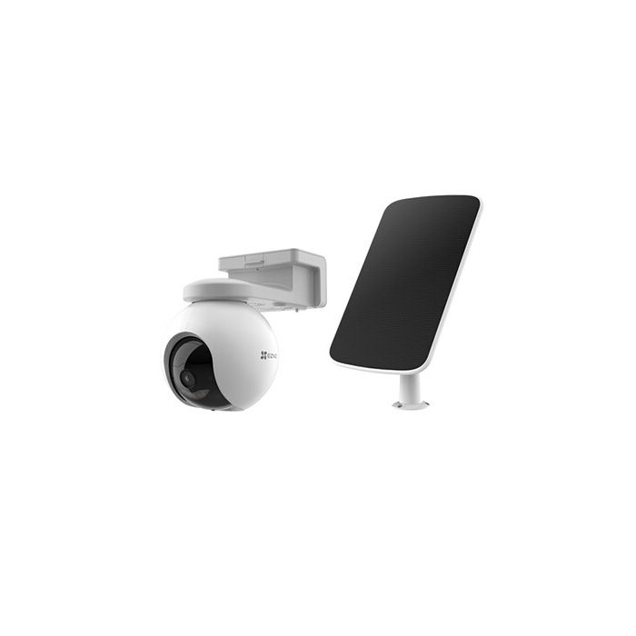 Telecamera esterna motorizzata - EZVIZ - HB8 2K - Batteria 10400mAh - Visione notturna a colori - Rilevamento AI - 360°