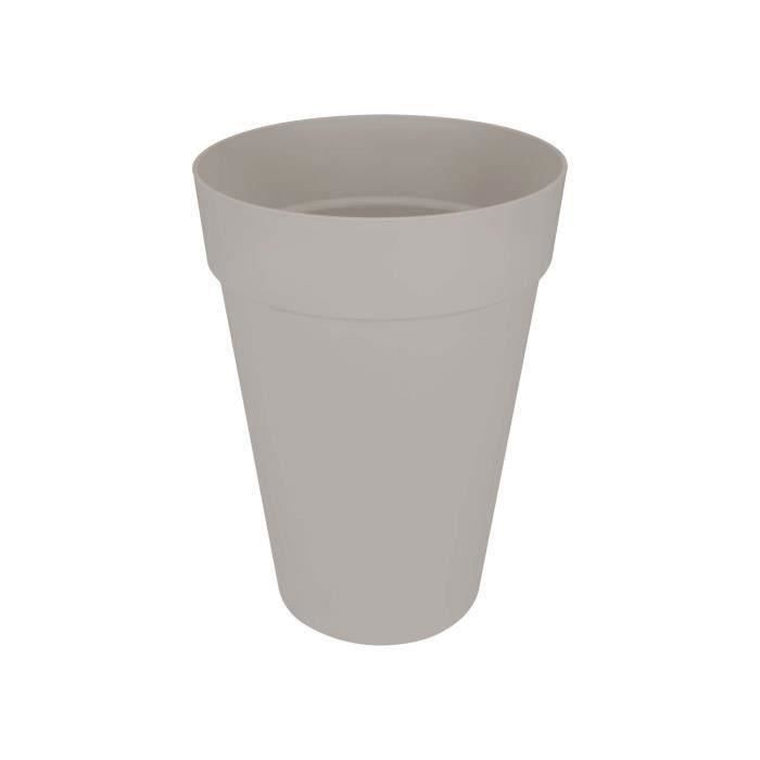 Vaso da fiori rotondo ELHO Loft Urban Tall 42 - Grigio - Ø 42 x H 56 cm - da esterno