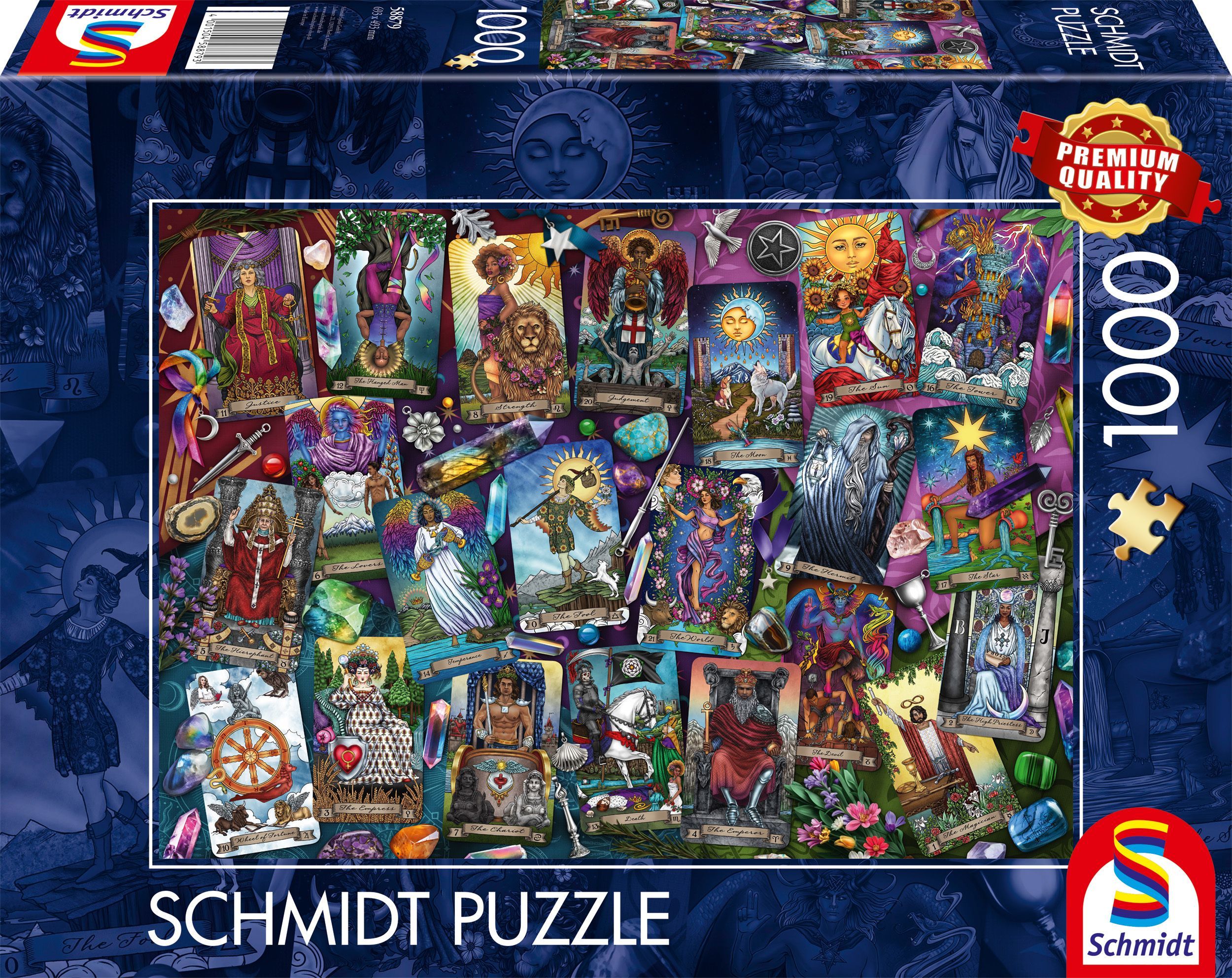Puzzle Cartes de Tarot - 1000 Pièces par Schmidt Spiele