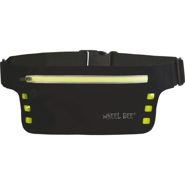 Cintura da corsa - SCHILDKRÖT - Wheel Bee Marsupio da corsa Night Runner LED-Light