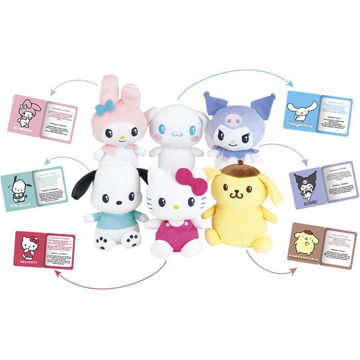 Image secondaire de Peluche Cinnamoroll Kawai 13 cm - Douceur et Tendresse