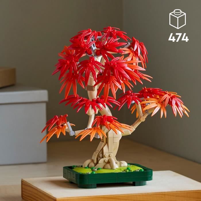 Image secondaire de LEGO Botanicals 10348 Bonsai d'Érable Rouge du Japon - Kit de Construction pour Adulte