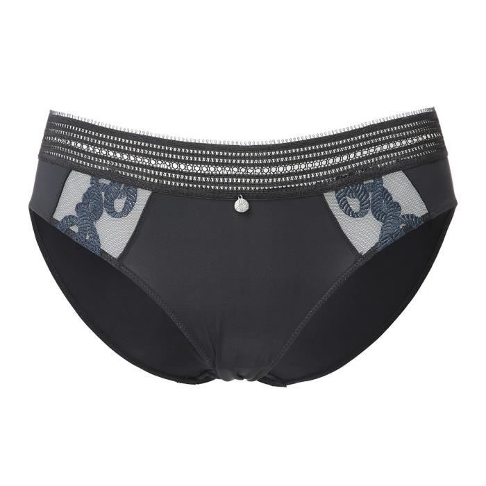 Slip OPALINE - Noir / mar 38