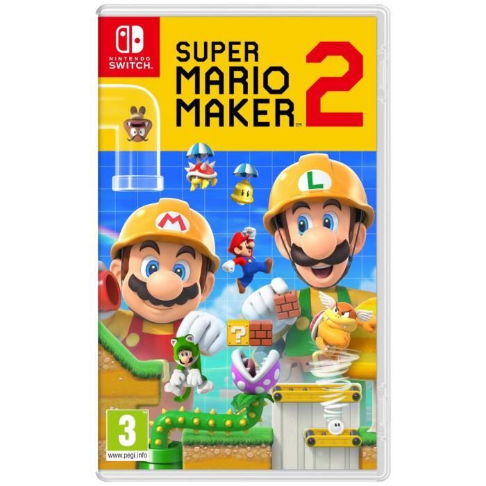 Super Mario Maker 2 - Édition Standard | Jeu Nintendo Switch