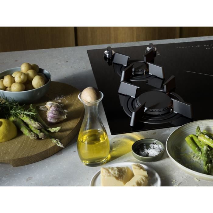 Image secondaire de Plaque de cuisson mixte Electrolux KDI640713K 4 foyers 59 x 52 cm Noir