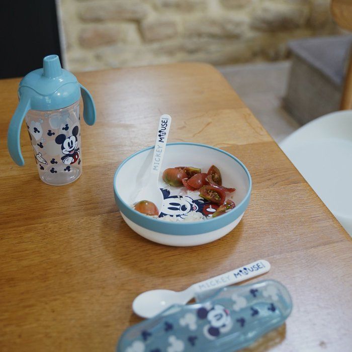 Image secondaire de Set de 2 Cuillères Mickey avec Étui de Transport