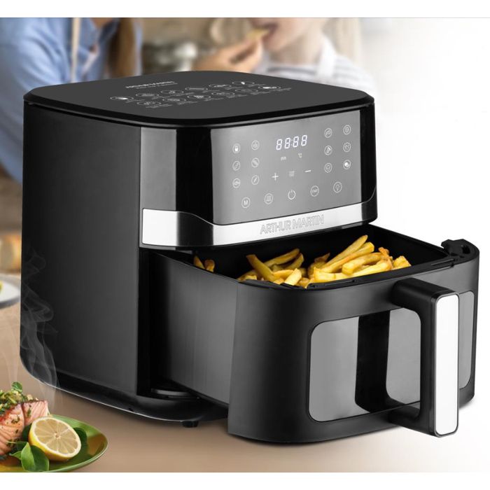 Image secondaire de Friteuse sans huile ARTHUR MARTIN - Airfryer AMPAF1800 - Capacité 10L - 10 programmes de cuisson - 1800W