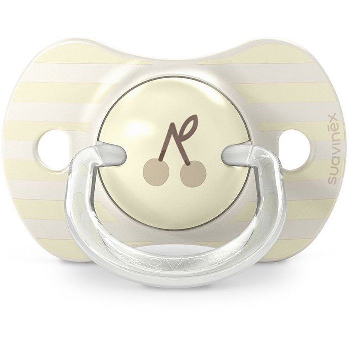 Image secondaire de Lot de 2 sucettes symétriques Birdies - SUAVINEX - 18 mois et plus - Beige