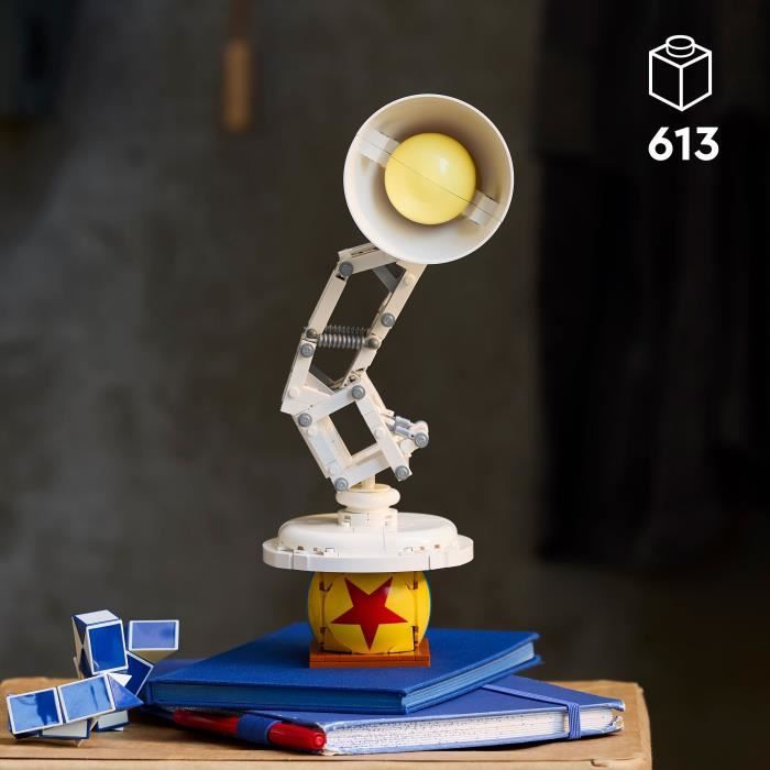 Image secondaire de LEGO Ideas 21357 Disney Pixar Luxo Jr. - Set de Construction Collector pour Adulte - Déco