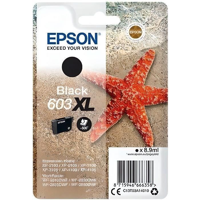 Cartuccia d'inchiostro EPSON a getto singolo 603XL - nero