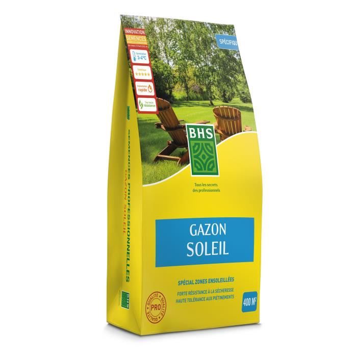 Prato - BHS - Sun Lawn 10kg § Resistente al clima mediterraneo e alla siccità