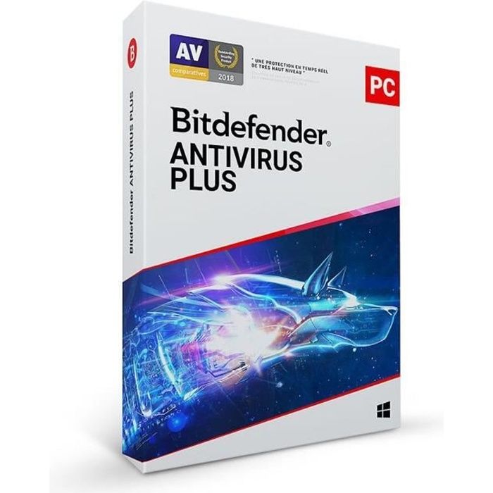 Bitdefender Antivirus Plus 2022 - 3 PC ? 2 ans