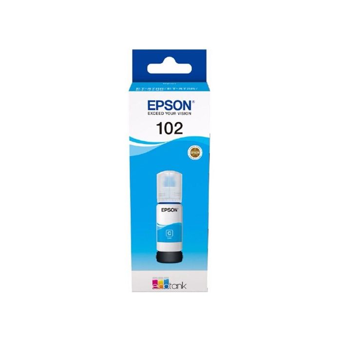 Flacone di inchiostro - EPSON - Ciano - EcoTank 102