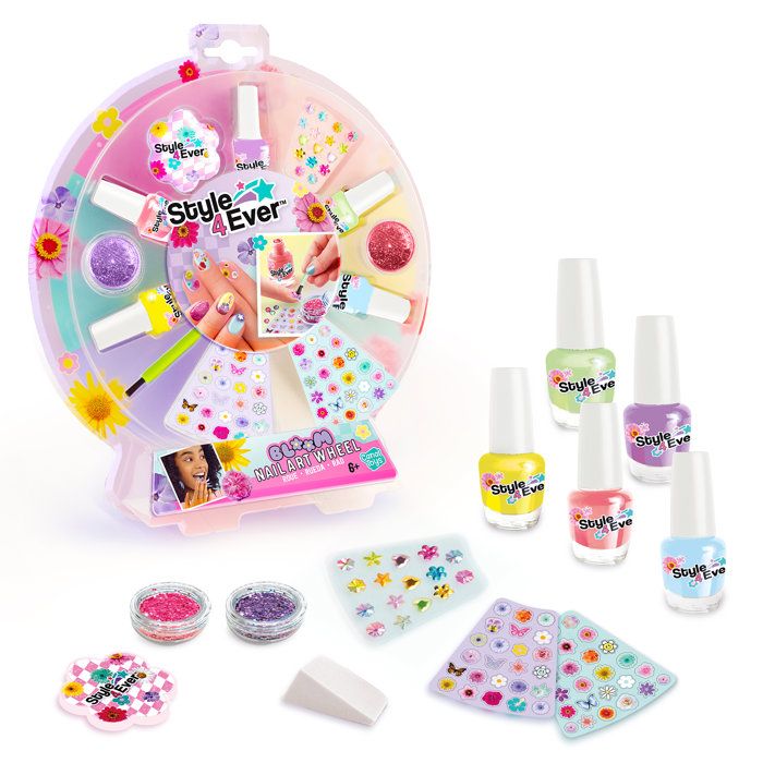 Image secondaire de Nail Art Wheel - Kit Manucure Coloré et Tendance