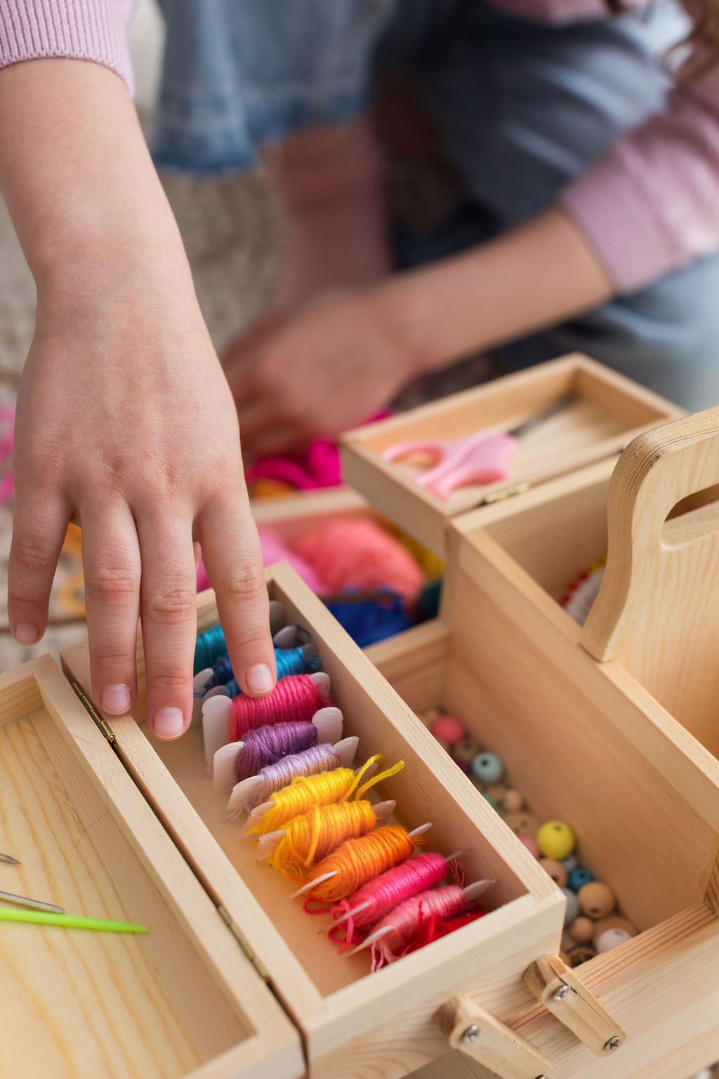 Image secondaire de Activity Box Créative SYCOMORE - Atelier Couture et Tricot dès 7 ans