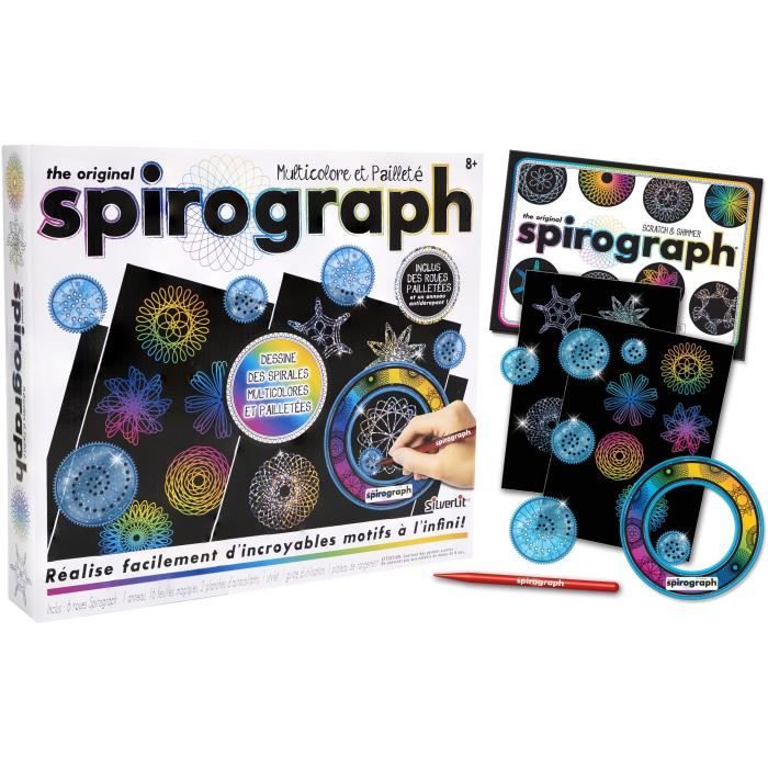 Multicolore e scintillante - SPIROGRAFO