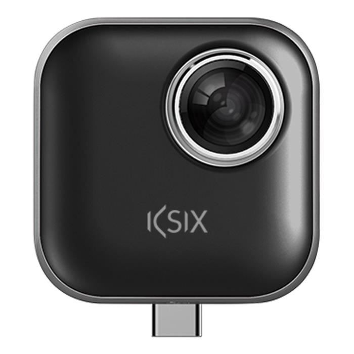 KSIX Caméra d'Immersion Totale VR 360 avec USB type C pour smartphone