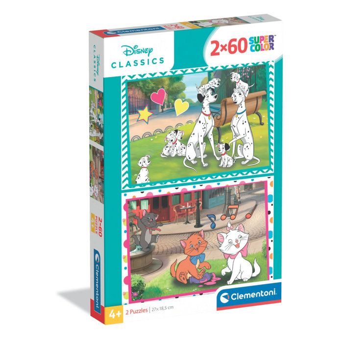 Puzzle Disney Classique - 2 x 60 pièces par CLEMENTONI
