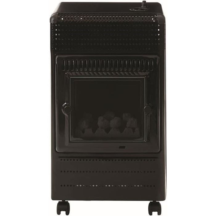 Favex raccomandato da Butagaz -Ektor Fire -3400 Watts -Riscaldatore booster gas butano -Infrableu - Fiamme apparenti - 3 potenze