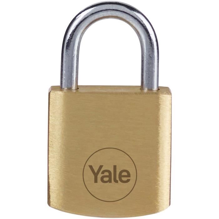 Candado de lat�n - YALE - Y110B/20/111/4 - 20mm - Arco de acero - 3 llaves