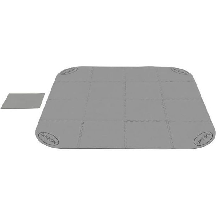 BESTWAY - Lay-Z-Spa fyrkantig eller rund spagolvmatta 196 x 196 cm