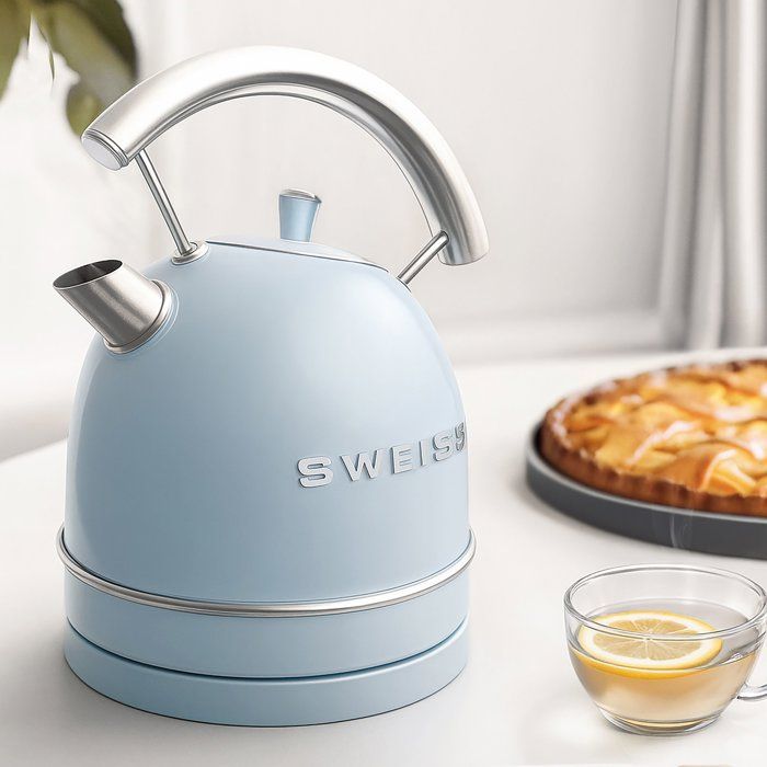 Image secondaire de Bouilloire Électrique Vintage KTL6 - SWEISS - 2200W - 1,8L - Bleu