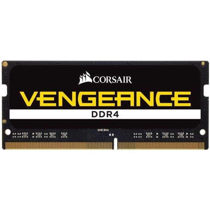 CORSAIR Laptop Memory DDR4 - Vengeance 8GB (1 x 8GB) - 2400MHz - CASE 16 (CMSX8GX4M1A2400C16)