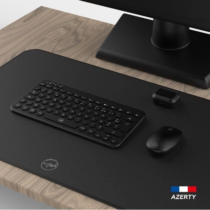 Image secondaire de Ensemble mini clavier souris sans fil - MOBILITY LAB - CP420W - FR - Noir