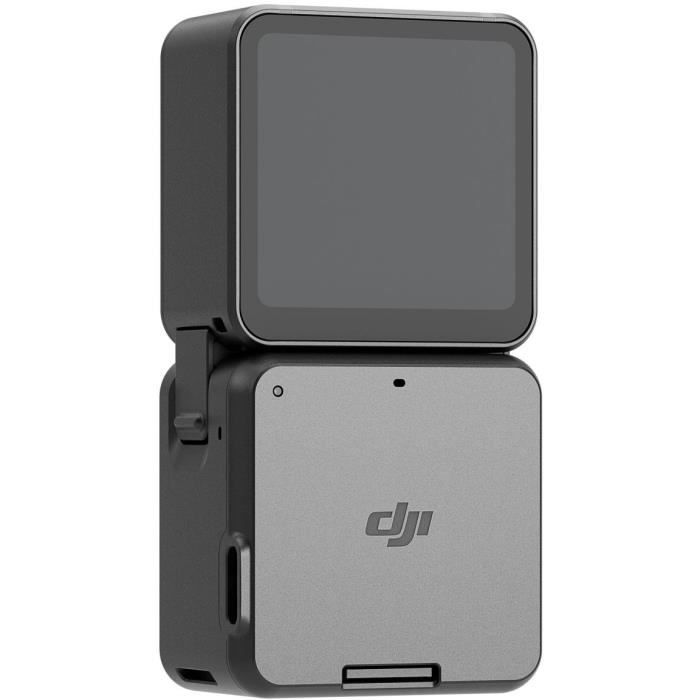 DJI - Action 2 Dual-Screen Combo - Systeme magnétique pour installation des accessoires - Vidéos fluides 4K - HorizonSteady
