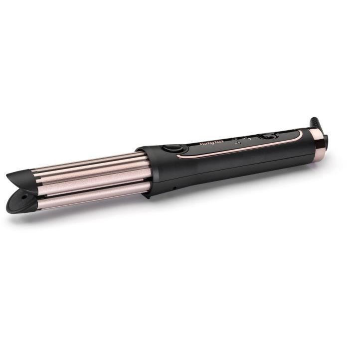 Rizador de pelo BABYLISS C112E Curl Styler Luxe - Cilindro ranurado con placas de cer�mica - Tecnolog�a de aire fresco - Gran di�metro