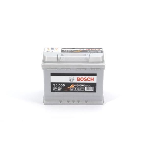 Batterie BOSCH S5006 63Ah/610A