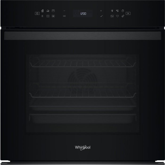 Four encastrable WHIRLPOOL avec pyrolyse et hydrolyse - 73 L - Noir