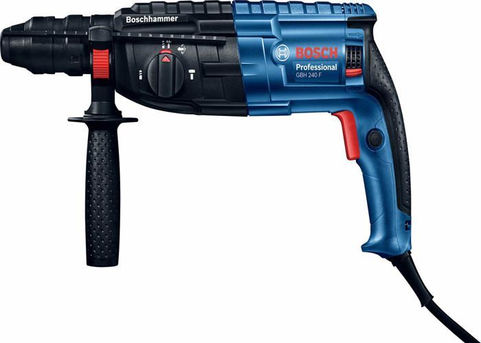 Image secondaire de Perforateur - BOSCH - GBH 240 F - 790W - Filaire - SDS-plus - Accessoires inclus