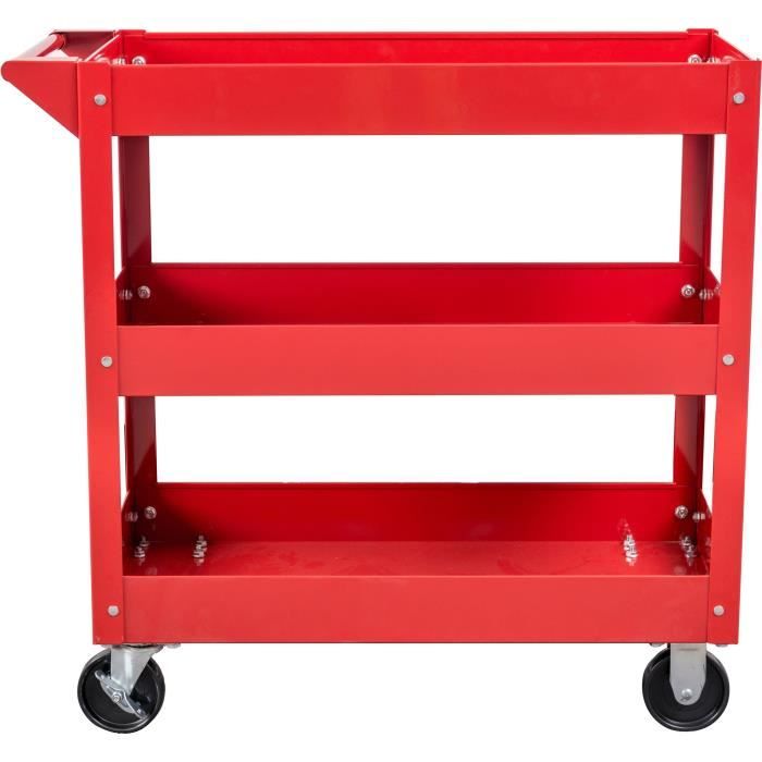 Carro de taller de 3 bandejas - DOMAC - �Guarda tus herramientas f�cilmente y, sobre todo, encu�ntralas f�cilmente! Ideal para particulares