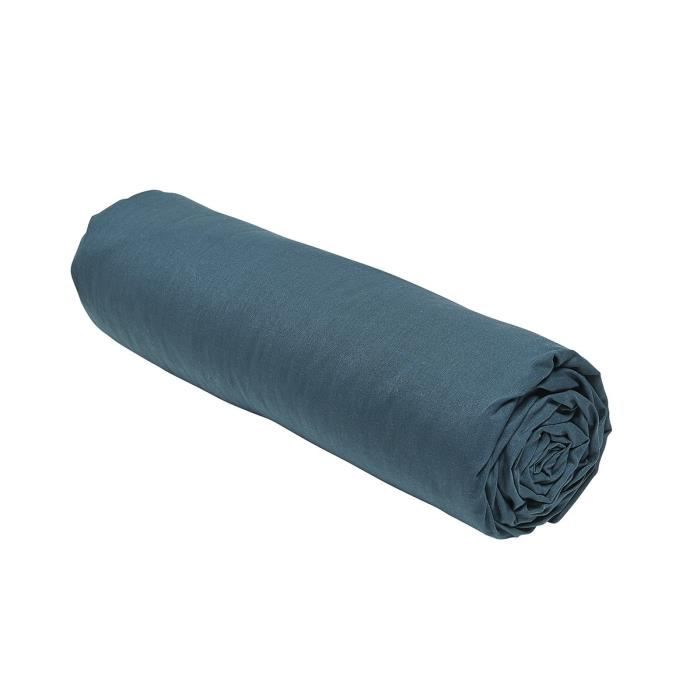 Oggi essenziale oggi Charg - 140 x 190 cm - 2 persone - 100% une cotone - paon