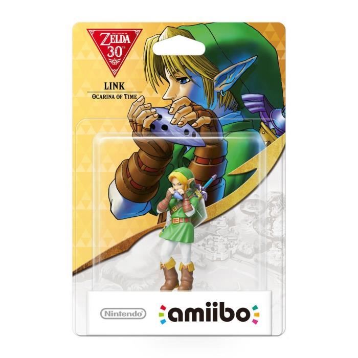nintendo Amiibo Link (Ocarina Of Time) The Legend of Zelda figurine