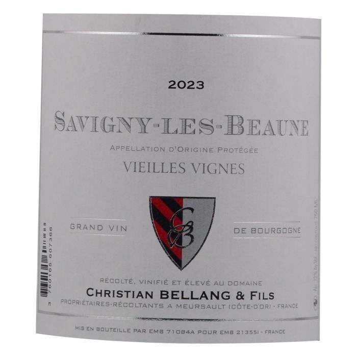 Image secondaire de Domaine Bellang Vieilles Vignes 2023 - Vin Rouge Savigny-les-Beaune