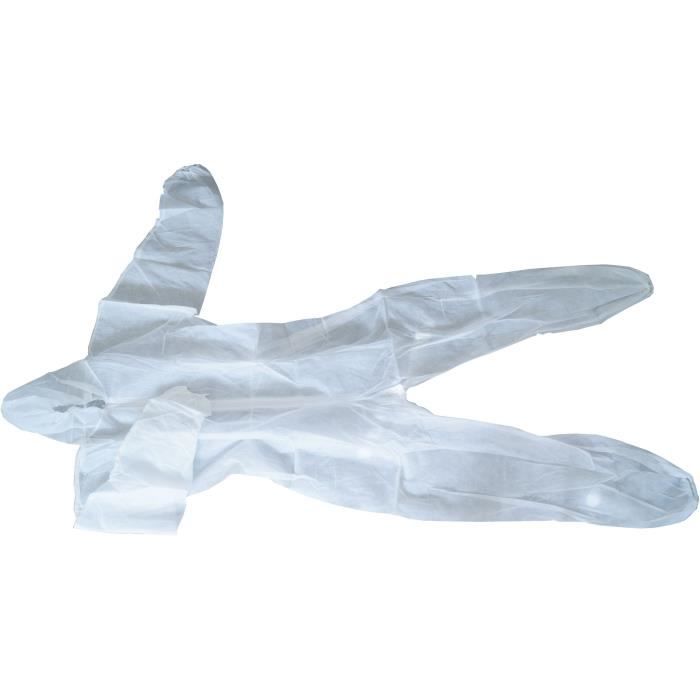 Tuta protettiva - CON:P - 4555500 - Monouso - Taglia L - Polipropilene - Bianco