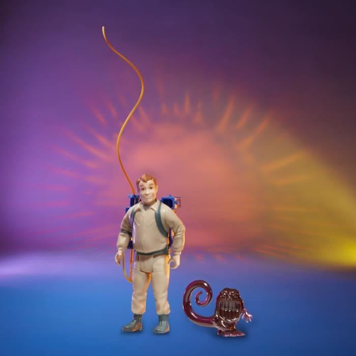 GHOSTBUSTERS Kenner Classics - Figurines rétro Ray Stanz et fantôme Enrobe -Tout avec pack de protons et accessoires