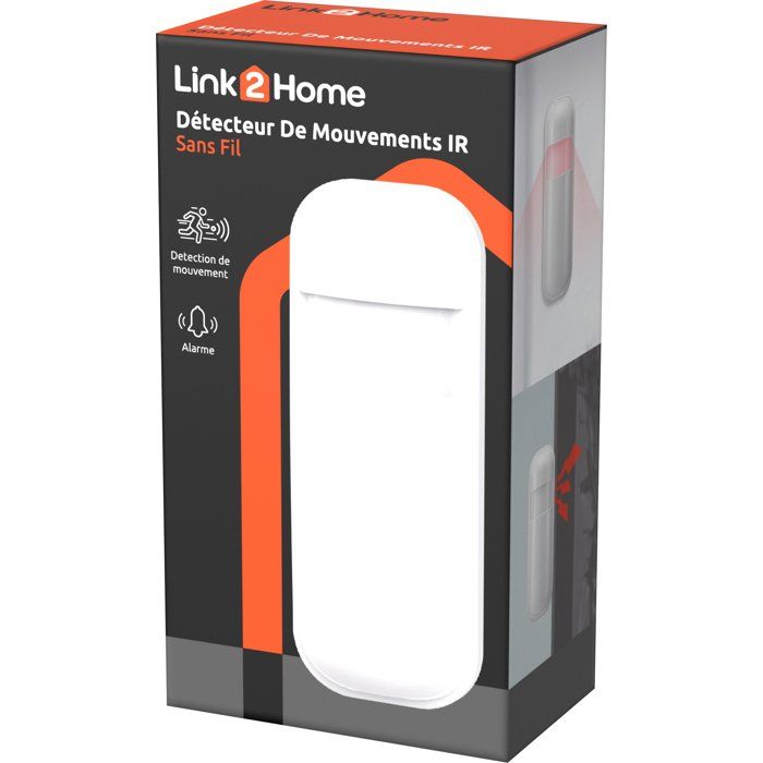 Image secondaire de Détecteur de Mouvement Sans Fil LINK2HOME - 433 MHz, 12 m, Anti-Animaux