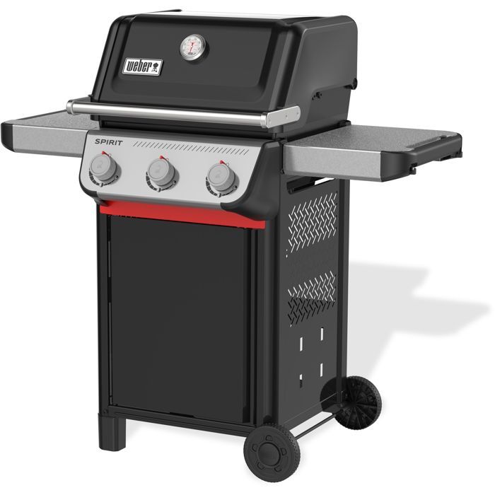 Image secondaire de Barbecue à gaz Weber Spirit E-310 avec 3 brûleurs en inox