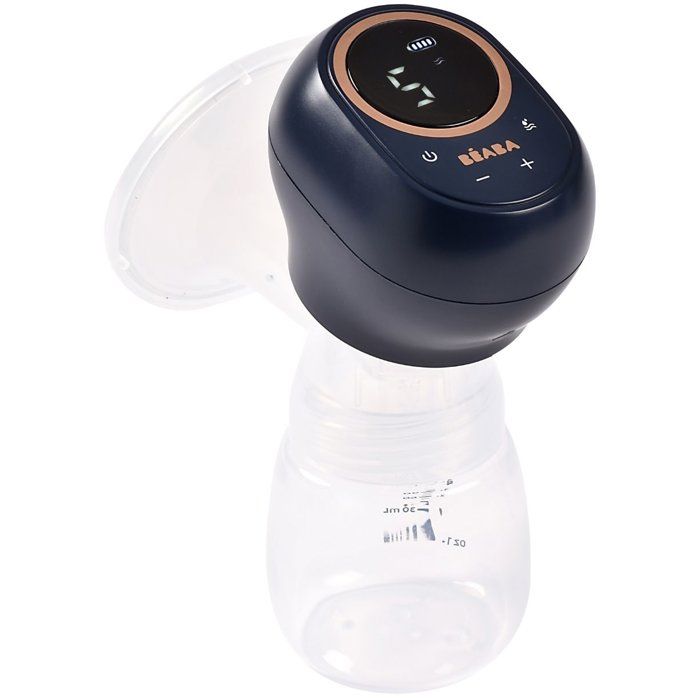 Tire-lait électrique simple Béaba - Pratique et efficace - Bleu nuit