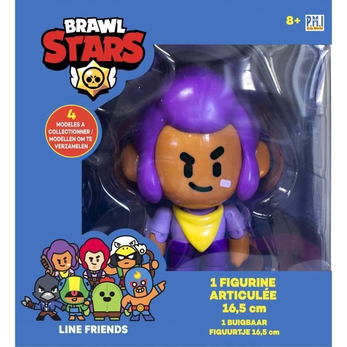 Brawl Stars - 1 Figurine Articulée 16,5 cm - Lot #1 - Figurines de Collection - Jeux Vidéos - Lansay