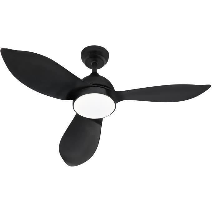 Corsica bianca - Ø116 cm ventilatore a soffitto da 70 W + illuminazione a LED